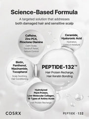 COSRX PEPTIDE-132 Ultra Perfect Hair Bonding Shampoo